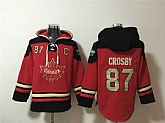 Men's Team Canada #87 Sidney Crosby Red Black Ageless Must-Have Lace-Up Pullover Hoodie,baseball caps,new era cap wholesale,wholesale hats